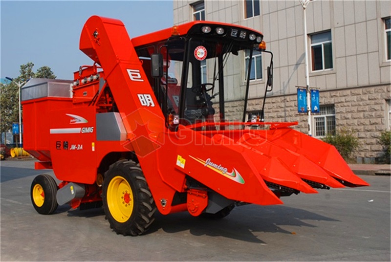 China JUMING GIMIG corn combine harvester maize combine harvester